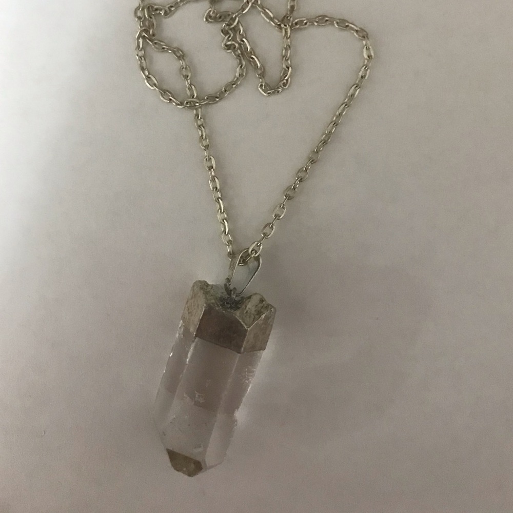 Clear Crystal Necklace